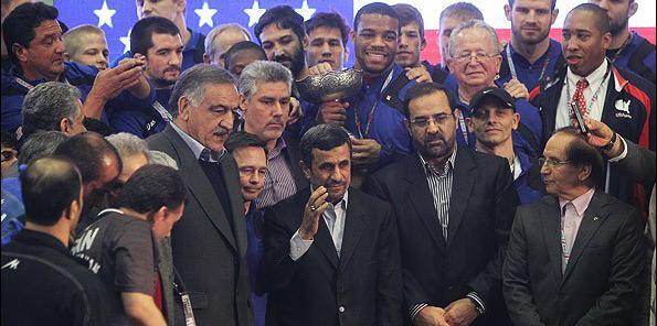 عکس احمدی نژاد در نیویورک