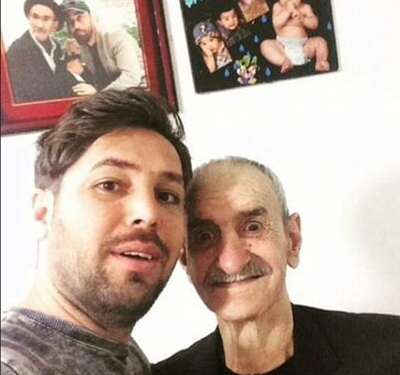 عکس احمد پور مخبر و همسرش