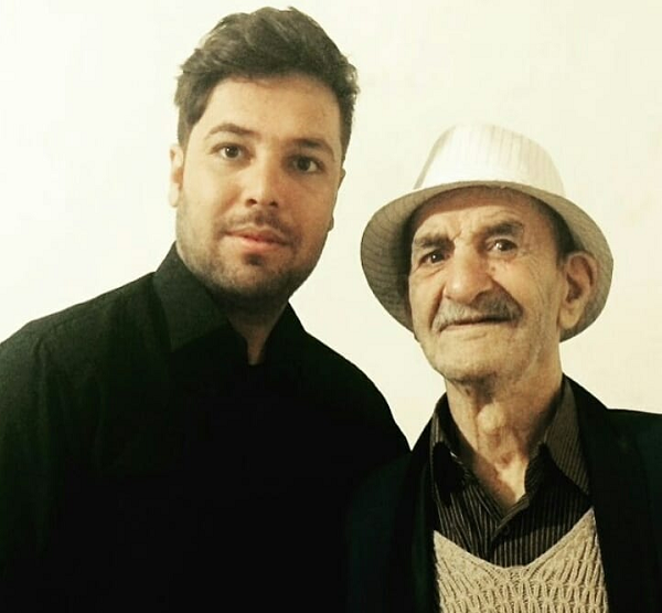عکس احمد پور مخبر و همسرش