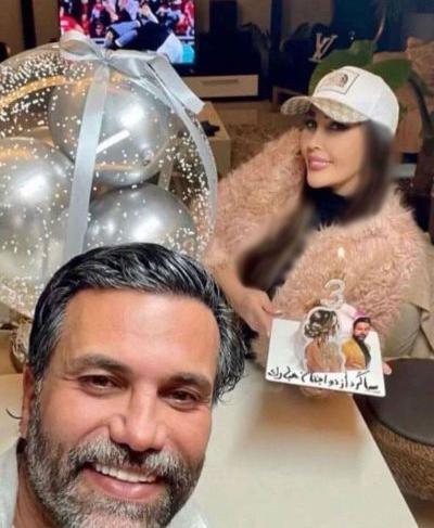 عکس احمدرضا موسوی و همسرش