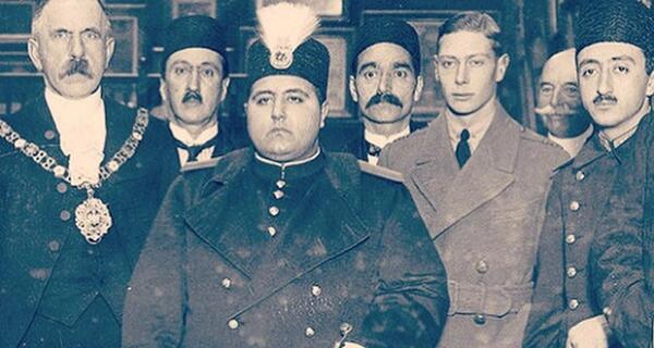 آخرین عکس احمد شاه قاجار
