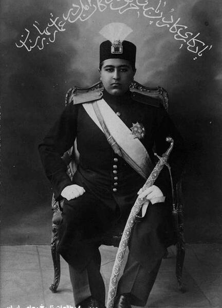 آخرین عکس احمد شاه قاجار