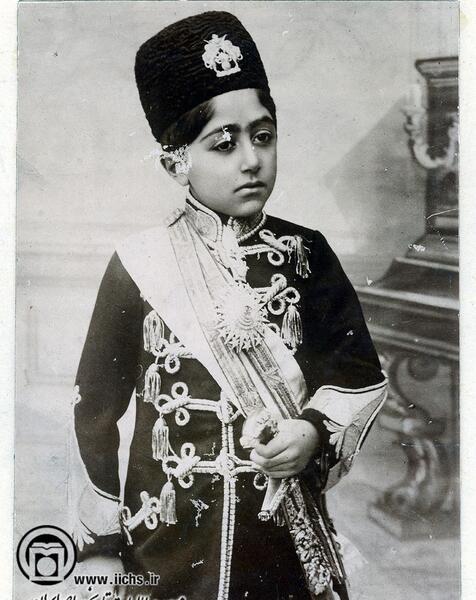 عکس واقعی احمد شاه قاجار
