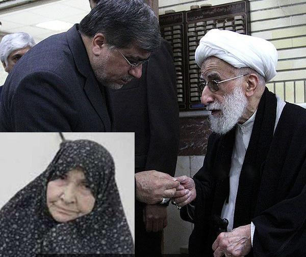 عکس همسر احمد جنتی