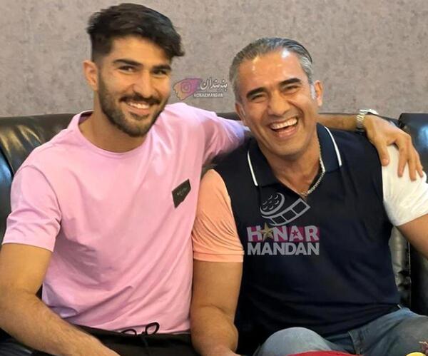 عکس احمدرضا عابدزاده در پرسپولیس