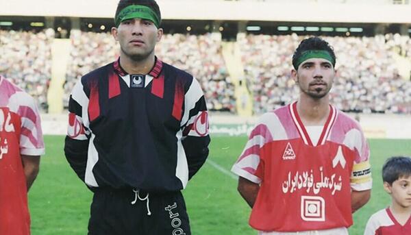 عکس احمدرضا عابدزاده در پرسپولیس