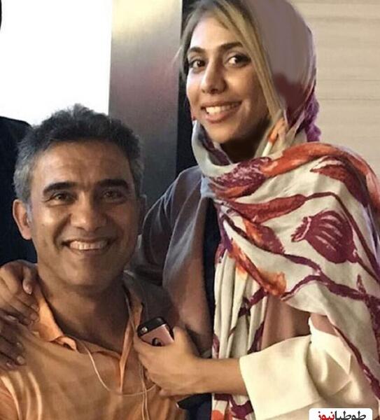عکس احمدرضا عابدزاده و پسرش