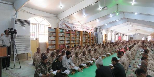 عکس از پادگان احمد بن موسی شیراز