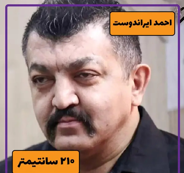 عکس احمد ایراندوست با بهرام افشاری