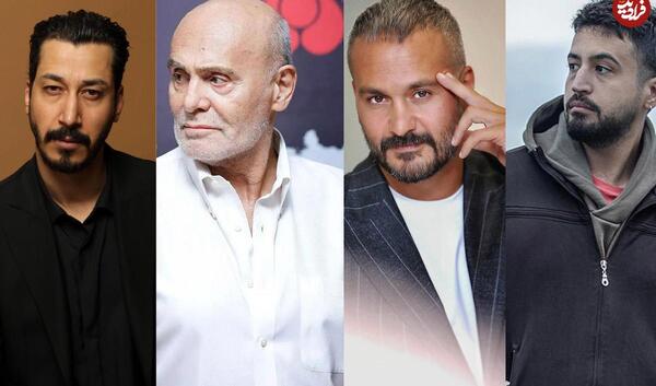 عکس احمد ایراندوست با بهرام افشاری