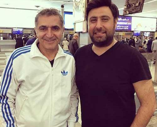 عکس فریدون آسرایی و همسرش