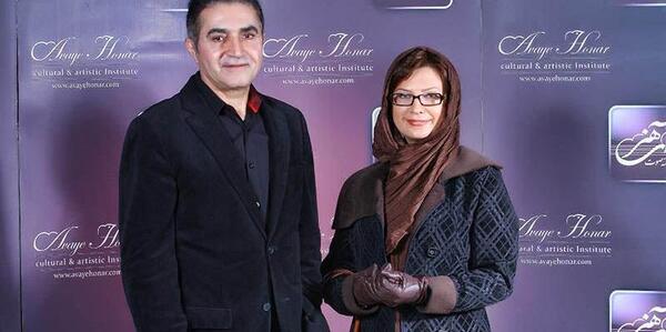 عکس همسر فریدون آسرایی