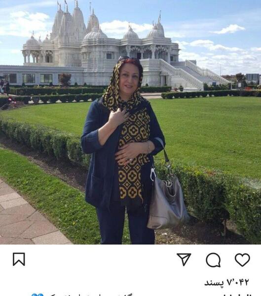 عکس همسر مریم امیرجلالی