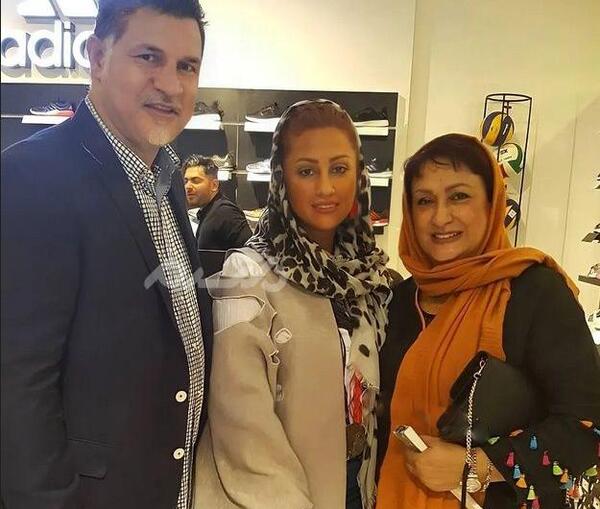 عکس مریم امیرجلالی و همسر و فرزندش