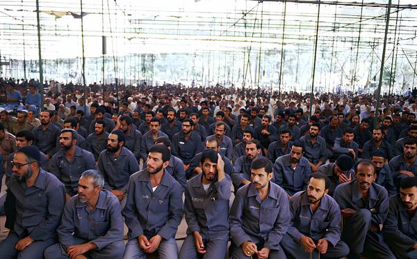 عکس اسرای عراقی در ایران
