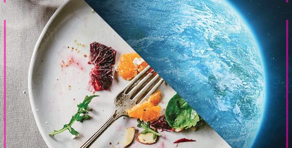 عکس برای اسراف نکردن غذا