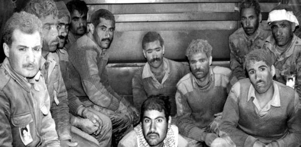 عکس از اسرای ایرانی در عراق