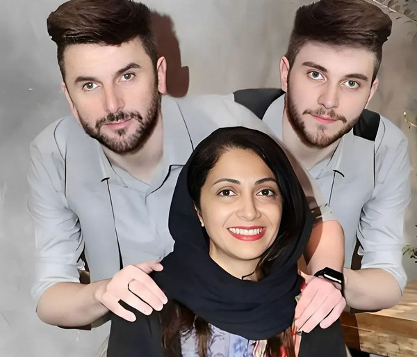 عکس خانواده امین حیایی