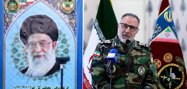عکس امیر حیدری فرمانده نیروی زمینی ارتش