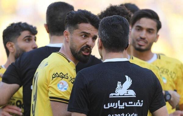عکس امید نورافکن و همسرش