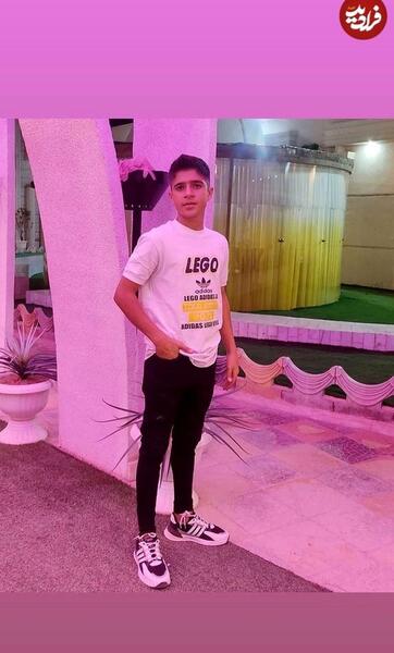 عکس امیررضا فرامرزی با مادرش