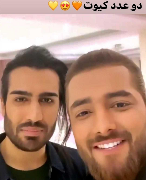 عکس امیر و رهام برای پروفایل