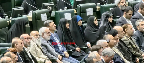 عکس امید قالیباف و همسرش