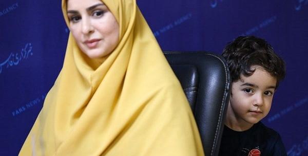 عکس امید قالیباف خبرنگار