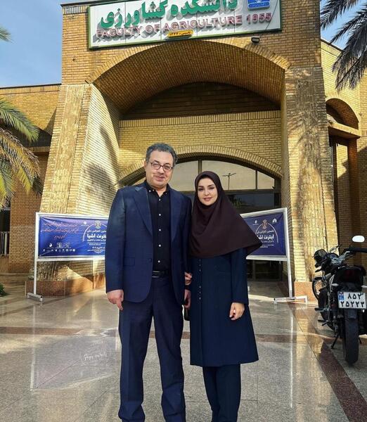 عکس همسر امید قالیباف