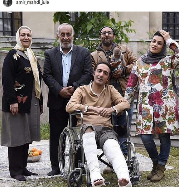 عکس ماشین امیر مهدی ژوله