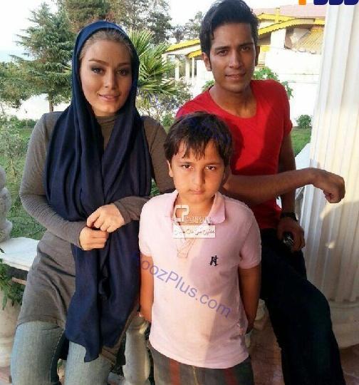 عکس امید علومی و همسرش