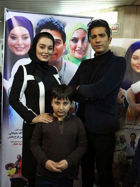 عکس امید علومی و سحر قریشی