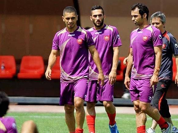 عکس های امید عالیشاه در پرسپولیس