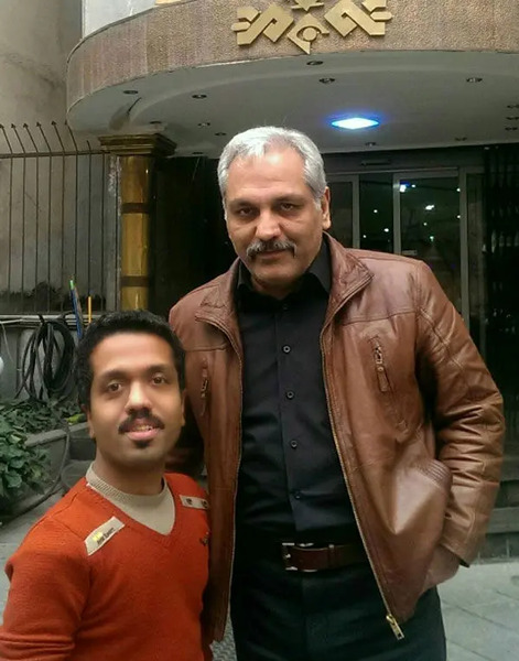 عکس امید علیمردانی و همسرش