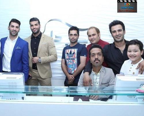 عکس امید علیمردانی و همسرش