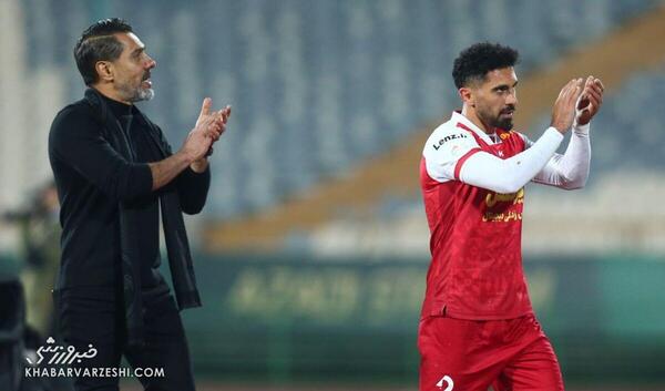 عکس امید عالیشاه در لباس پرسپولیس