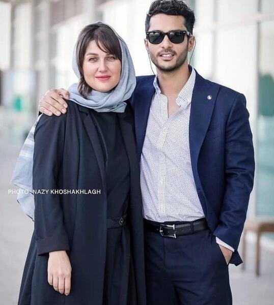 عکس امیر سهیلی و همسرش