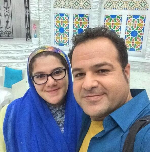 عکس امیر سهیلی و همسرش
