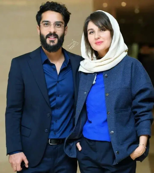عکس امیر سهیلی و همسرش