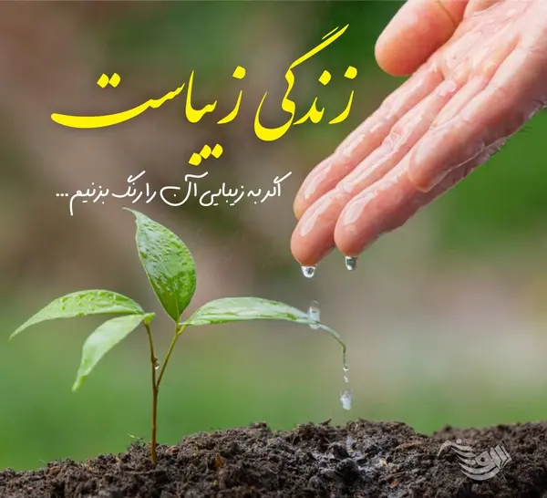 عکس زیبا امید به زندگی
