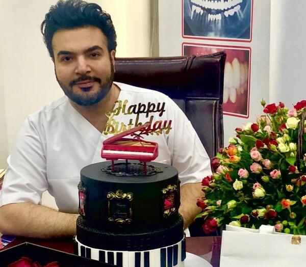 عکس همسر امید آمری