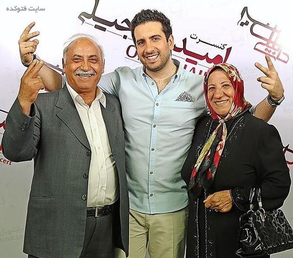 عکس همسر امید حاجیلی خواننده