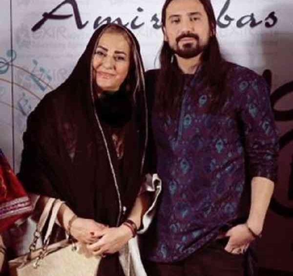 عکس امیر عباس گلاب و همسرش