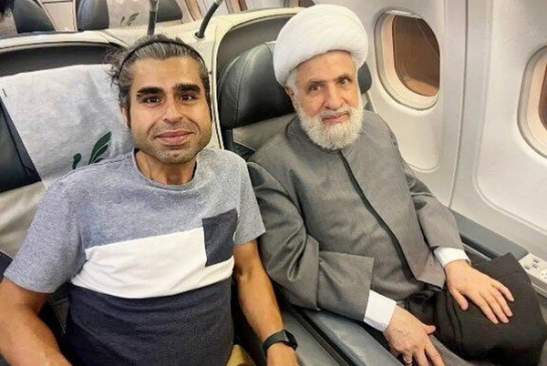 عکس امیر نوری با شیخ نعیم