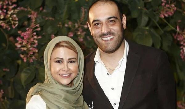عکس امیریل ارجمند و پدرش