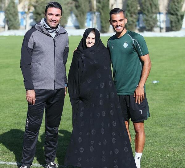 عکس ابوالفضل جلالی با لباس شخصی