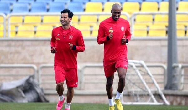 عکس ابوالفضل بابایی در پرسپولیس