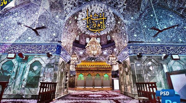 عکس ضریح حضرت ابوالفضل العباس ع