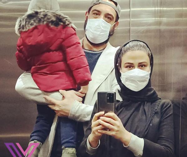 عکس عروسی امیریل ارجمند و همسرش