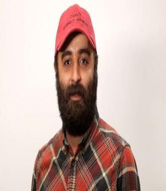 عکس امیر نوروزی در قهوه ترک